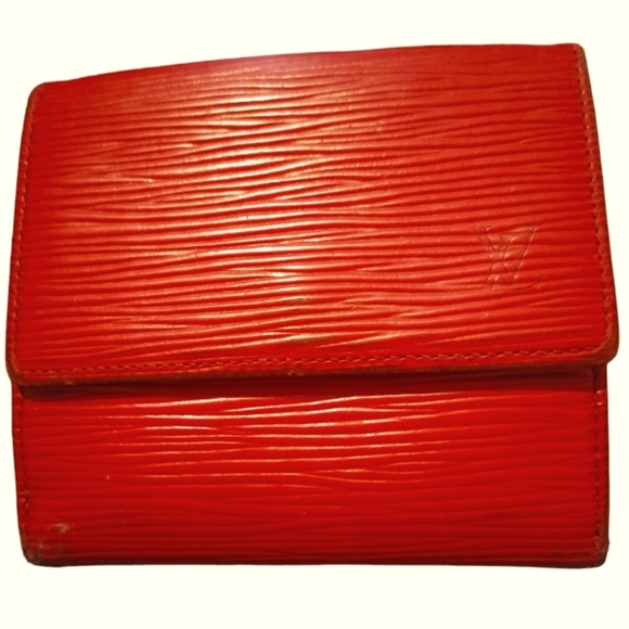Louis Vuitton Red Epi Leather Wallet - Picture 1 of 16